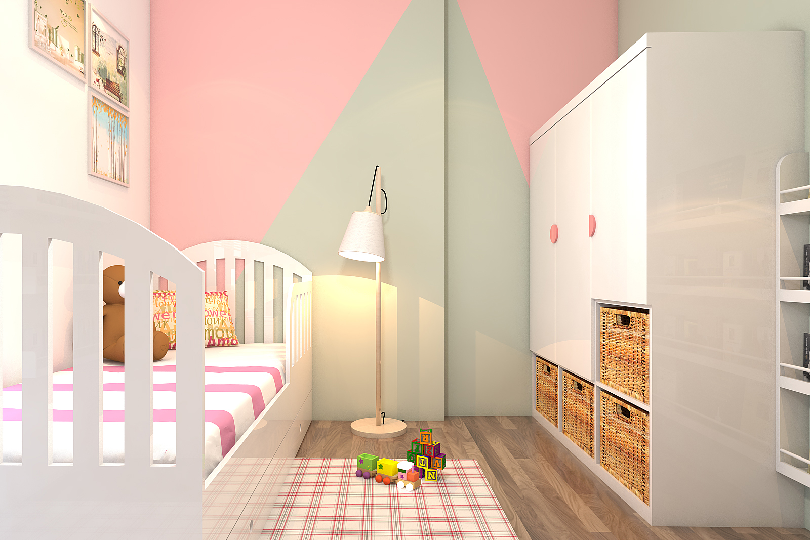 Mẫu thiết kế phòng ngủ trẻ em