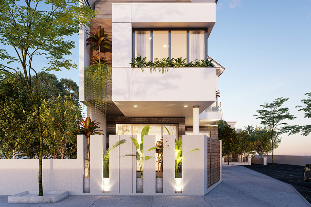 Lợi thế khi sở hữu mẫu nhà phố hai mặt tiền vị trí đắc địa