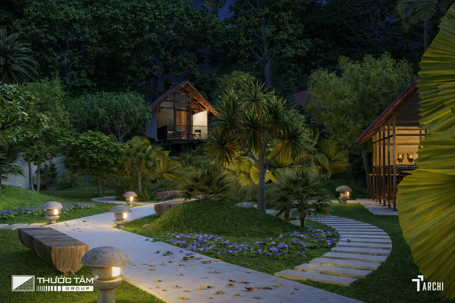 Ha’s House – nhà ở nghỉ dưỡng phong cách nhiệt đới.